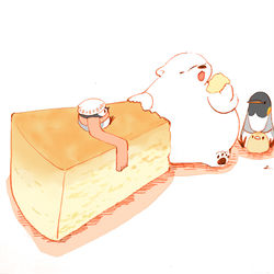 This is a pixiv picture whose title is 北国チーズケーキ.