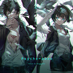 This is a pixiv picture whose title is PSYCHO-PASS.