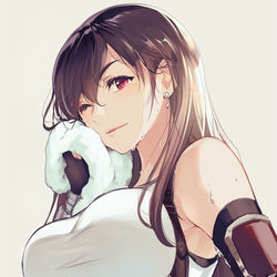 This is a pixiv picture whose title is ティファ.