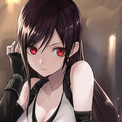 This is a pixiv picture whose title is ティファ（FF7R）.