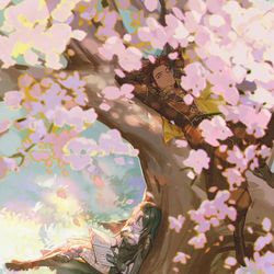 This is a pixiv picture whose title is 午休时间.