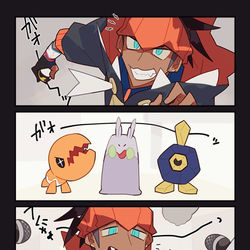 This is a pixiv picture whose title is ****.