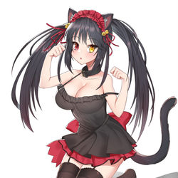 This is a pixiv picture whose title is ときさき猫ランジェリー.