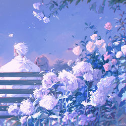 This is a pixiv picture whose title is Lover.