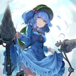 This is a pixiv picture whose title is 攻撃スカート.