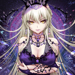 This is a pixiv picture whose title is Dark Queen of the GreatBritain.