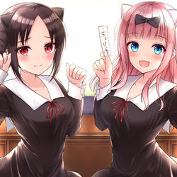 This is a pixiv picture whose title is かぐや様二期がはじまったYO!!.
