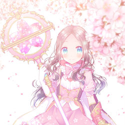 This is a pixiv picture whose title is 桜ダヴィンチちゃん.