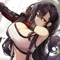 This is a pixiv picture whose title is ティファ.