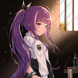This is a pixiv picture whose title is 監獄の中のタシュケントちゃん.