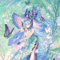 This is a pixiv picture whose title is Windy.