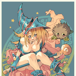 This is a pixiv picture whose title is Dark Magician Girl.