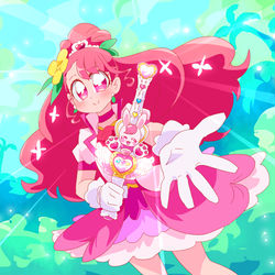 This is a pixiv picture whose title is ミラクルヒーリング！.