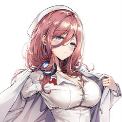 This is a pixiv picture whose title is 中野三玖.