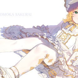 This is a pixiv picture whose title is 櫻井桃華.