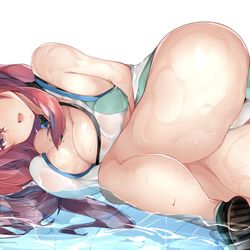 This is a pixiv picture whose title is 濡れマートン.