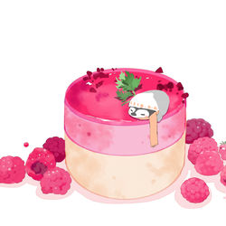 This is a pixiv picture whose title is ラズベリーのムース.