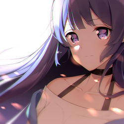 This is a pixiv picture whose title is 芽衣.