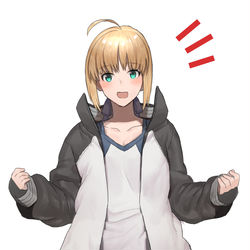 This is a pixiv picture whose title is 士郎コーデセイバー.