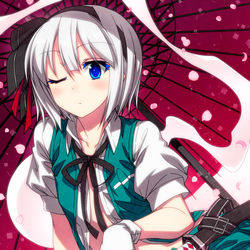 This is a pixiv picture whose title is はんなり妖夢ちゃん！.
