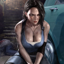 This is a pixiv picture whose title is Jill Valentine.