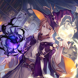 This is a pixiv picture whose title is 【Shadowverse】境界の魔道士.