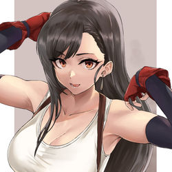 This is a pixiv picture whose title is ティファ！！.
