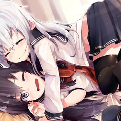 This is a pixiv picture whose title is 仲良し姉妹.