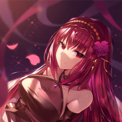 This is a pixiv picture whose title is スカサハ.