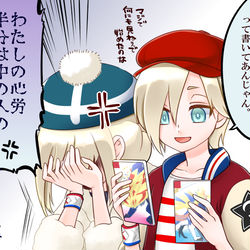 This is a pixiv picture whose title is 説明書とか.