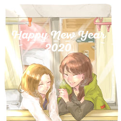 This is a pixiv picture whose title is 創作百合の落書きや漫画まとめ17.
