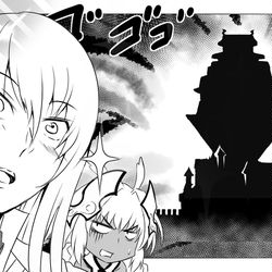 This is a pixiv picture whose title is キリシュタリア様と姫路城.