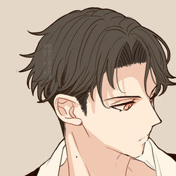 This is a pixiv picture whose title is 豊前さんと散髪.