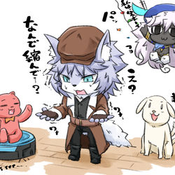 This is a pixiv picture whose title is 昨日のやつにパツシィ君が居ないのが寂しい！との事だったので.