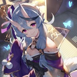 This is a pixiv picture whose title is 尊さま.