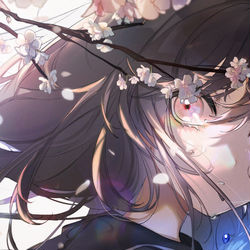 This is a pixiv picture whose title is 雪解け.
