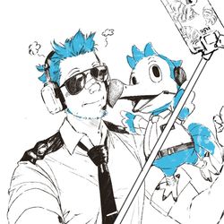 This is a pixiv picture whose title is 落書き - ロドリー & モーリー.