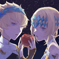 This is a pixiv picture whose title is 双子座.