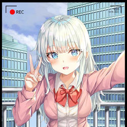 This is a pixiv picture whose title is commission.