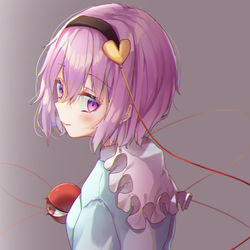 This is a pixiv picture whose title is さとり.