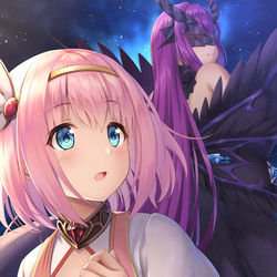 This is a pixiv picture whose title is 『ユイ』.
