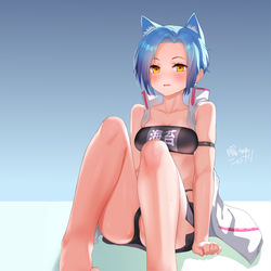 This is a pixiv picture whose title is アニメでは見られない内容2.