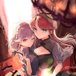 This is a pixiv picture whose title is 🌈×🗡.