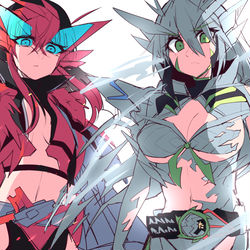 This is a pixiv picture whose title is 形勢逆転.