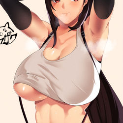 This is a pixiv picture whose title is ティファ.