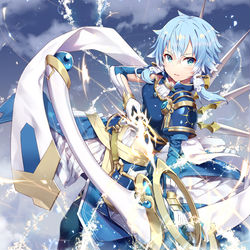This is a pixiv picture whose title is C98 シノン（ソルス）.