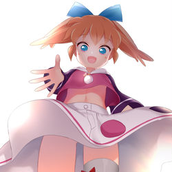 This is a pixiv picture whose title is 見え ないぽぷりちゃん.