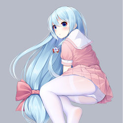 This is a pixiv picture whose title is 粉色白雪.
