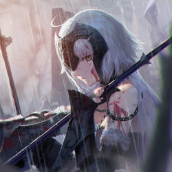 This is a pixiv picture whose title is ジャンヌダルク・オルタ.