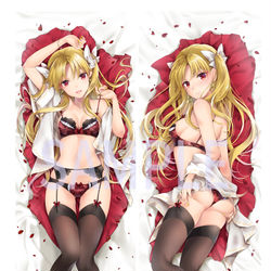 This is a pixiv picture whose title is エレシュキガル/ビタースイート風抱き枕カバー.